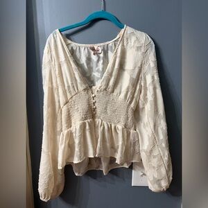 Willow Root Ivory Lace Chemise